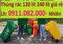 Giao hàng nhanh- giá rẻ thùng rác 120l 240l tại an giang-lh 0911082000