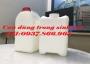 Can 5l dùng trong sinh học, can nhựa, can, bán can các dung tích