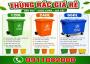 Giới thiệu nơi bán thùng rác giá rẻ, thùng rác 120L 240L 660L giá tốt- lh 0911082000