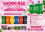 Nhà cung cấp thùng rác 120L 240L 660L giá rẻ nhất- thùng rác siêu bền- lh 0911082000