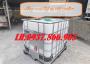 Bồn nhựa công nghiệp có khung, tank cũ, bồn nhựa màu trắng 1000l hàng mới