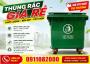 Các dòng thùng rác thông dụng bảo vệ môi trường- thùng rác 120L 240L giá rẻ- lh 0911082000