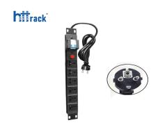 Thanh Nguồn PDU Universal 6 Port Phích Cắm 2 Chấu