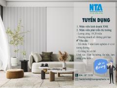 NTA tuyển dụng nhân sự