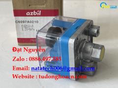 C6097A0210 công tắc điều chỉnh khí Gas chính hãng Azbil mới