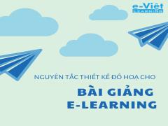 NGUYÊN TẮC THIẾT KẾ ĐỒ HOẠ CHO BÀI GIẢNG E-LEARNING