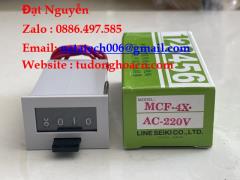 MCF-4X bộ điếm thời gian chính hãng Line Seiki - Công ty Natatech