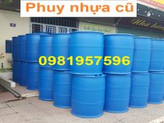 •	Thùng phuy nhựa 220 lít có độ bền cao, Có khả năng chống chịu va đập