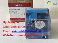 C6097A0210 công tắc điều chỉnh khí Gas chính hãng Azbil mới