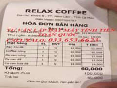 Bán máy tính tiền giá rẻ cho quán Cafe tại Cà Mau