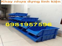 Kệ nhựa đựng phụ tùng, khay nhựa đựng linh kiện, khay đựng ốc vít